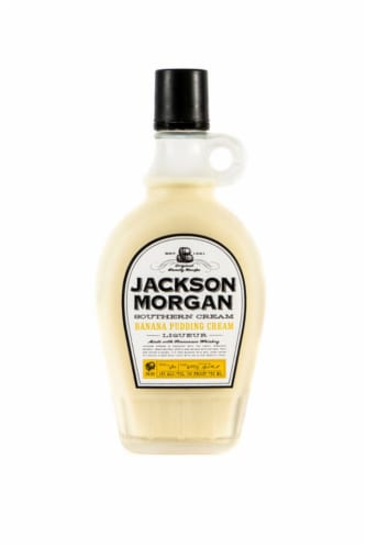Jackson Morgan Southern Cream Banana Pudding Cream Liqueur Perspective: front