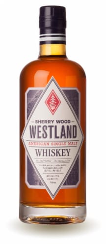 Westland Sherry Wood Single Malt Whiskey Perspective: front