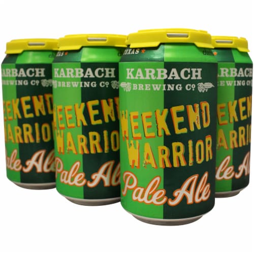 Karbach Weekend Warrior Pale Ale Perspective: front