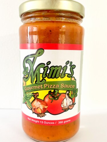 Mimi's Gourmet Pizza Sauce Perspective: front