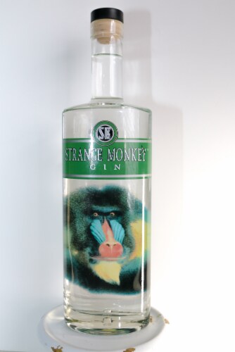 Silverback Spirits Strange Monkey Gin Perspective: front