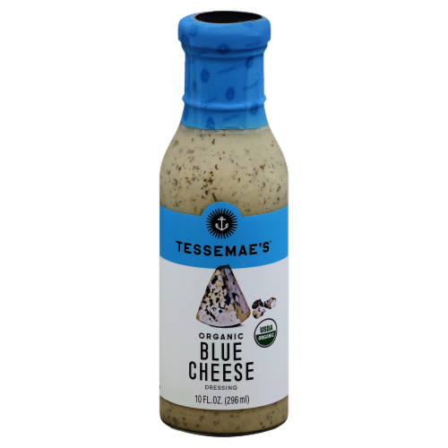 Tessemae's Organic Blue Cheese Dressing Perspective: front