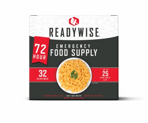ReadyWise 72-Hour Emergency Food Supply Perspective: front