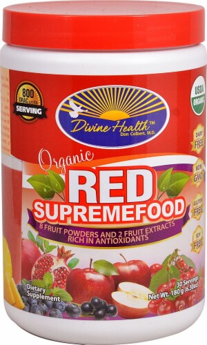 Divine Health  Organic Red SupremeFood Perspective: front
