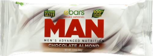 Ebar Chocolate Almond Nutrition Bars Perspective: front