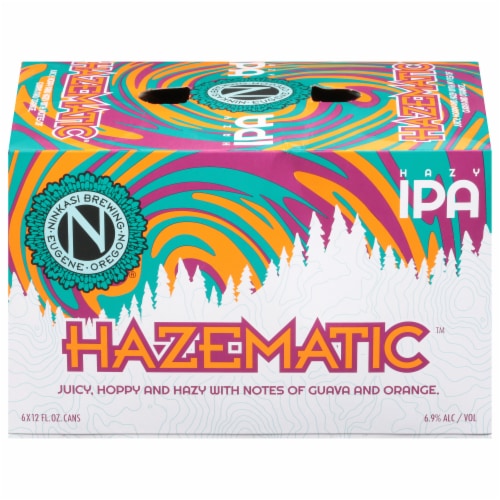 Ninkasi Brewing Company® Hazematic IPA Beer Perspective: front