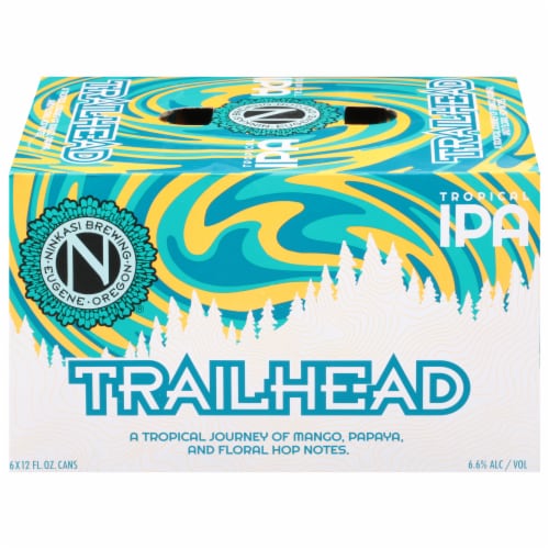 Ninkasi Brewing Company® Trailhead Tropical IPA Perspective: front