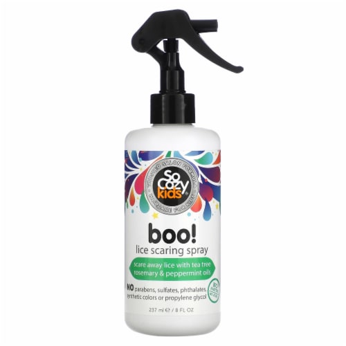 SoCozy Kids Boo! Lice Scaring Leave in Spray Treatment Perspective: front
