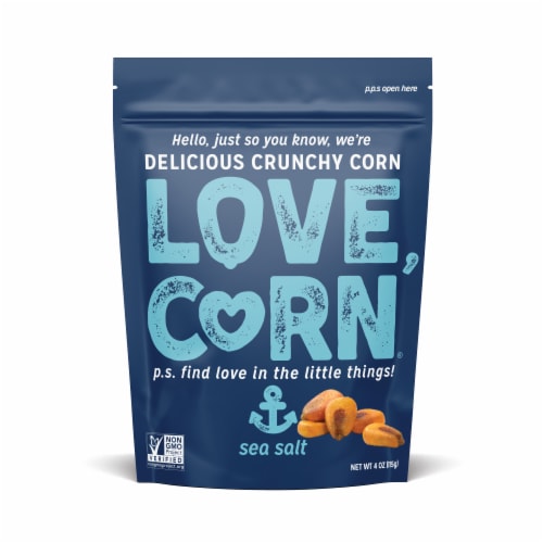 Love Corn® Gluten Free Sea Salt Premium Crunchy Corn Snack