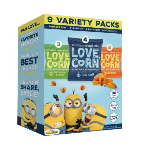 LOVE CORN® Variety Pack Perspective: front