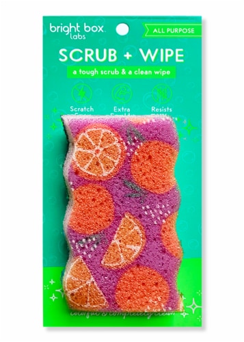 Bright Box™ Purple Scrub + Wipe Perspective: front