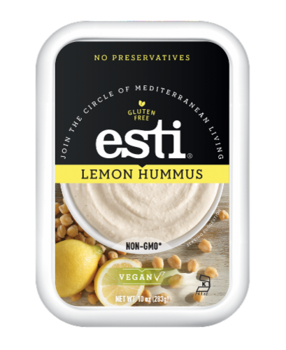 Esti® Authentic Greek Lemon Hummus Perspective: front