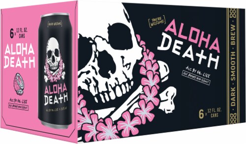 Iron Horse Brewery Aloha Death Beer Perspective: front
