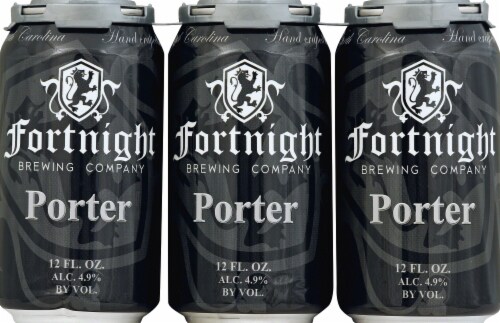 Fortnight Brewing Company Porter Perspective: front