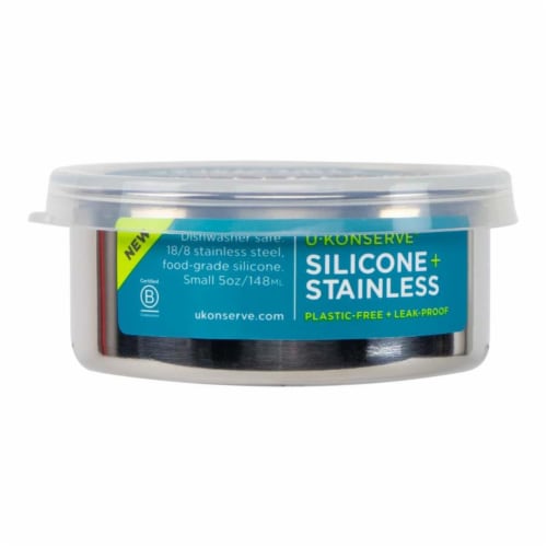 Round Stainless Steel Containers with Silicone Lids - What's Good