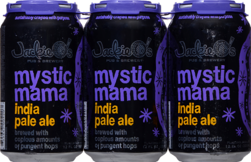 Jackie O's Pub & Brewery Mystic Mama India Pale Ale Perspective: front
