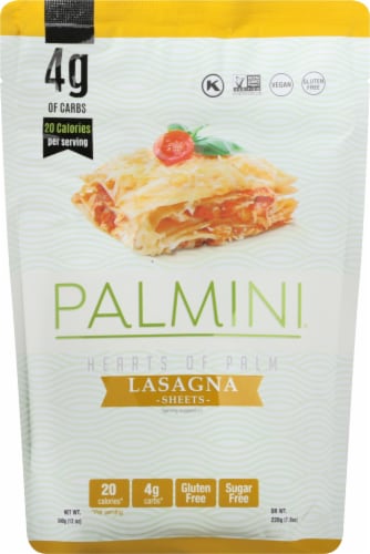 Palmini Hearts of Palm Lasagna Sheets Perspective: front