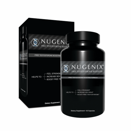 Nugenix® Free Testosterone Booster Capsules Perspective: front