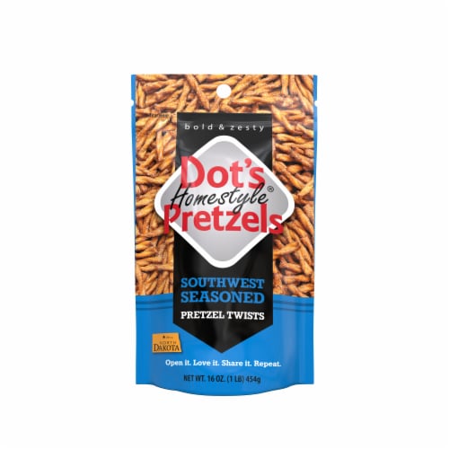 Dot's® Homestyle Southwest Seasoned Pretzel Twists Perspective: front