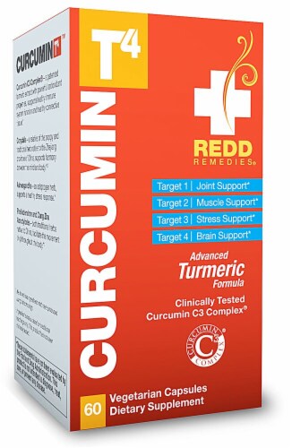 Redd Remedies  Curcumin T4™ Perspective: front