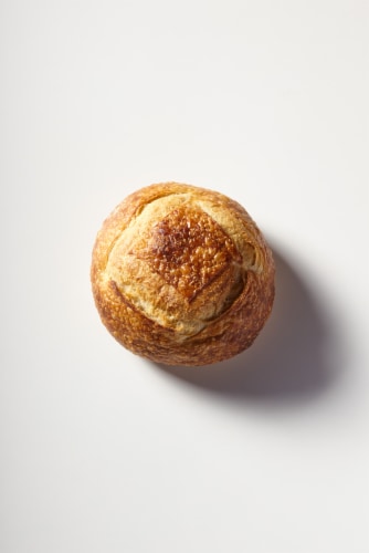Sixteen Bricks Sourdough Boule Perspective: front