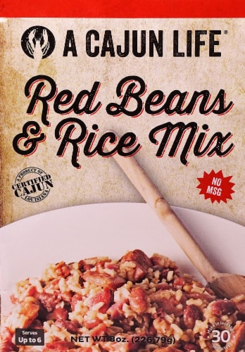 A Cajun Life Red Beans and Rice Mix Perspective: front