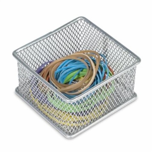 YBH Home 1612 3 X 3 Inch Mesh Organize Basket Perspective: front