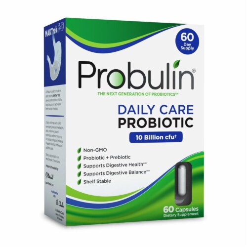 Probulin Daily Care 10 Billion CFU Probiotic Perspective: front