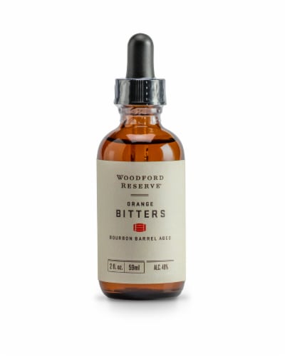 Woodford Reserve® Bourbon Barrel Aged Orange Bitters Perspective: front