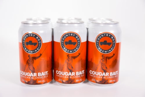 Country Boy Cougar Bait Blonde Ale American Beer Perspective: front