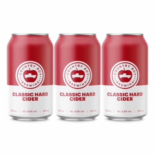 Country Boy Brewing Classic Hard Cider Perspective: front