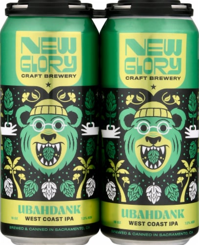 New Glory Craft Brewery Ubahdank West Coast IPA Perspective: front