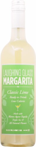 Laughing Glass Classic Lime Margarita Perspective: front