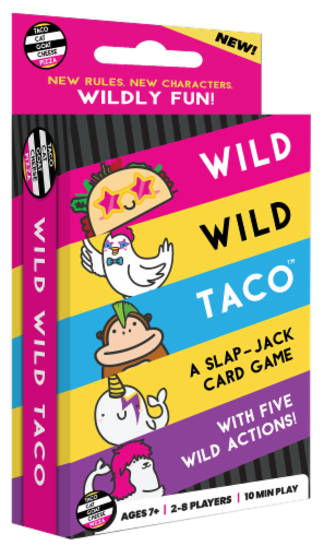 Wild Wild Taco Card Game Perspective: front