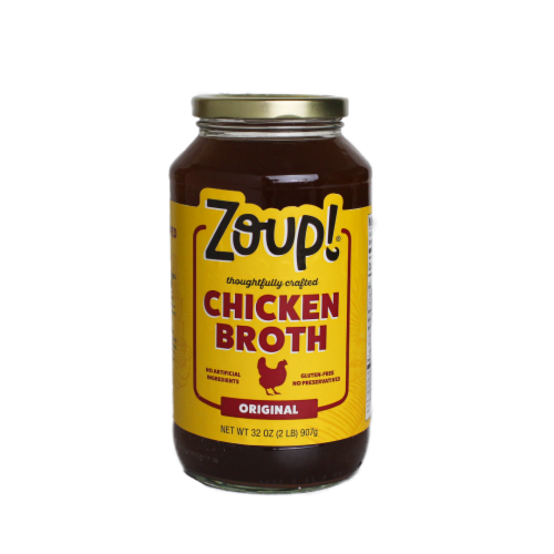 Zoup Good Really Good Gluten Free Chicken Broth Perspective: front