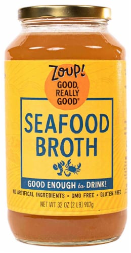Zoup! Good Really Good® Seafood Broth Perspective: front