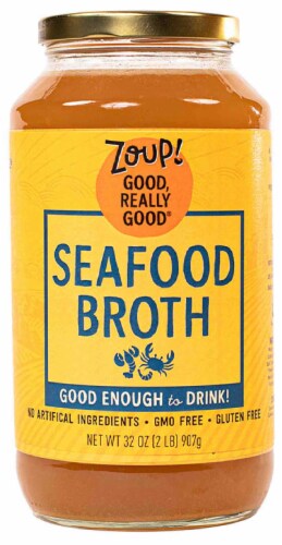 Zoup! Good Really Good® Seafood Broth Perspective: front