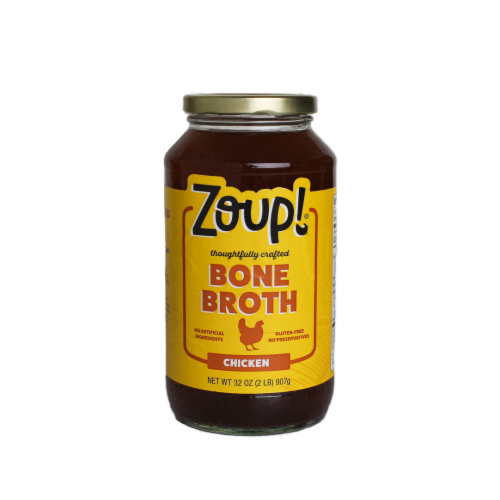 Zoup Good Really Good® Chicken Bone Broth Perspective: front