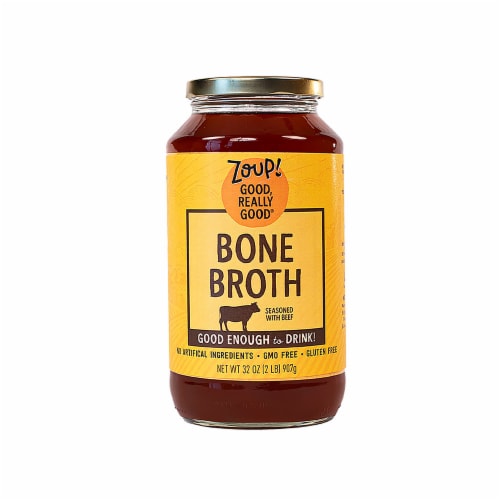 Zoup!® Beef Bone Broth Perspective: front