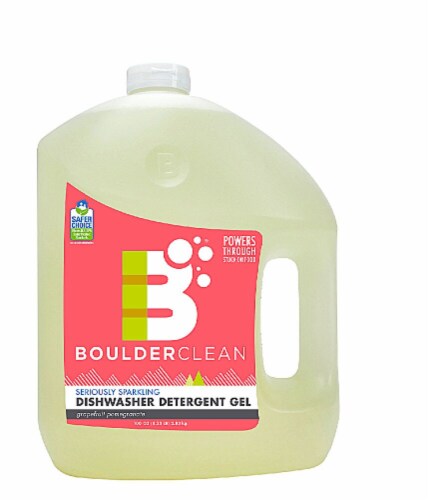 Boulder Clean Seroiusly Sparkling Natural Dishwasher Detergent Gel Perspective: front