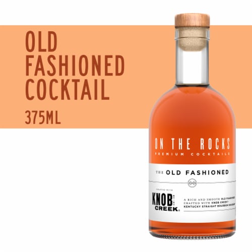 On the Rocks Knob Creek Old Fashioned Perspective: front