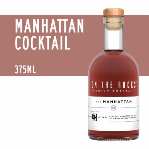 On the Rocks Basil Hayden Manhattan Perspective: front