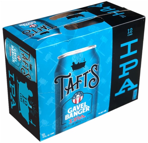 Taft's Brewing Co. Gavel Banger IPA Perspective: front