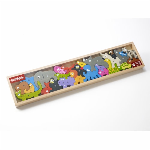Animal Parade Puzzle and Playset Perspective: front