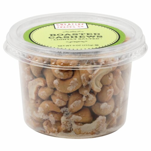 Creative Snacks Co. Roasted Lightly Salted Cashews Perspective: front