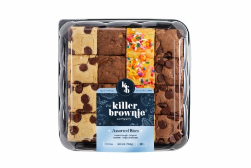 The Killer Brownie® Company Assorted Bites Perspective: front