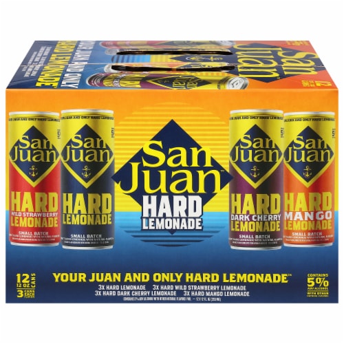 San Juan™ Hard Lemonade Variety Pack Perspective: front