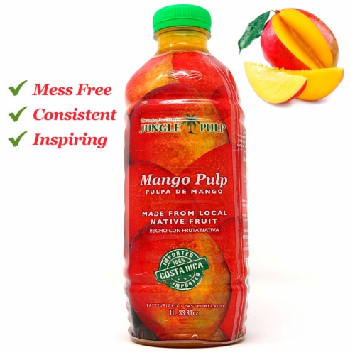 Jungle Pulp MANGO Puree Mix - 1 Lt Perspective: front