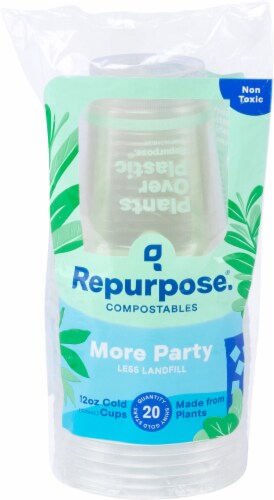 Repurpose Compostable Cold Cup Perspective: front