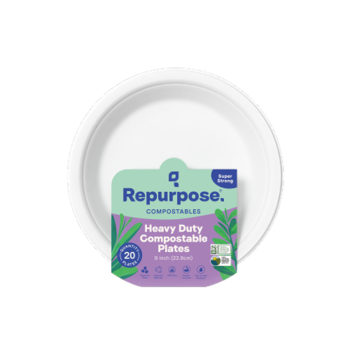 World Centric 9 Compostable Plates - Paper Products